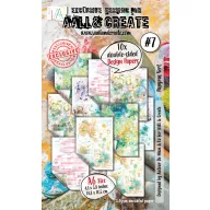   AALL & CREATE Design Paper Kreatív karton Papyrus Vert A6 10 lap