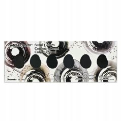   Kuretake Gansai Tambi Set Sumi Colors Akvarell festék készlet (6 szín)