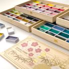 Kuretake Gansai Tambi 100 Color Set 3 Akvarell festék készlet Limited Edition  2024 (100 szín)