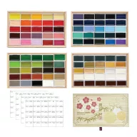   Kuretake Gansai Tambi 100 Color Set 3 Akvarell festék készlet Limited Edition  2024 (100 szín)