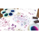 Kuretake Gansai Tambi Set Granulating Colors Akvarell festék készlet (5 szín)