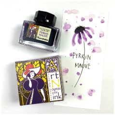   Kuretake Üveges tinta PERKIN MAUVE ink-cafe Art nouveau color ink (1 db)