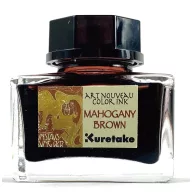   Kuretake Üveges tinta MAHOGANY BROWN ink-cafe Art nouveau color ink (1 db)