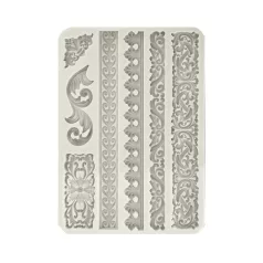   Stamperia Best Sellers Szilikon öntőforma A5 Greek borders Silicon Mould (1 db)