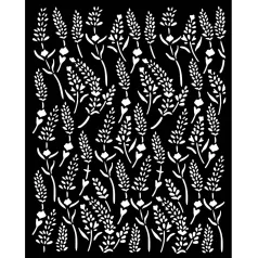   Stamperia Lavender Vastag stencil 20x25cm Pattern Thick Stencil  (1 db)