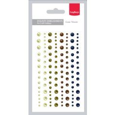   ScrapBerry's Pearl sticker Öntapadós félgyöngy Set 08 1 csomag