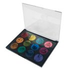 Jane Davenport Halcyon Days Akvarellfesték készlet 12 szín Iridescent Watercolour Paints (1 db)