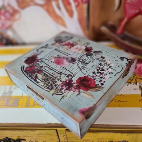 Hokus Pokus Cage a’ Oiseaux Transzfer fólia 17"X12" (44x30 cm) Decor Transfers (4 ív)