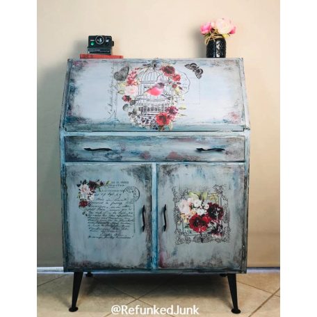 Hokus Pokus Cage a’ Oiseaux Transzfer fólia 17"X12" (44x30 cm) Decor Transfers (4 ív)