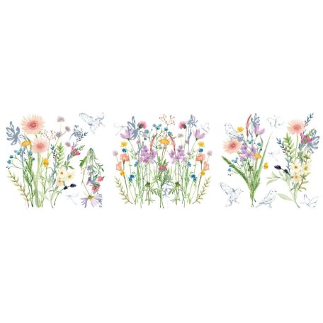 Hokus Pokus Woild Gardens Transzfer fólia 12" (30cm) Petite Decor Transfers (3 ív)
