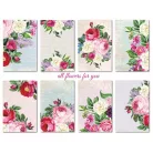 Decorer Papírkészlet 7x10.8 cm - All Flowers for You - Mini Scrapbook paper (24 ív)