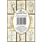 Decorer Papírkészlet 7x10.8 cm - Sketchbook - Mini Scrapbook paper (24 ív)