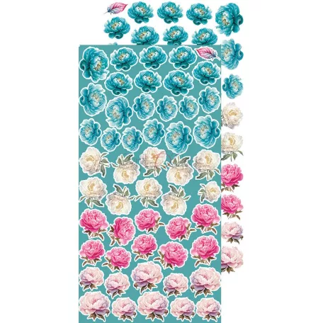 Craft O'Clock Kivágóív Soulflowers Mix Extras to Cut Set (18 ív)