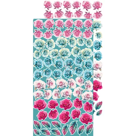 Craft O'Clock Kivágóív Soulflowers Mix Extras to Cut Set (18 ív)