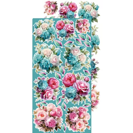 Craft O'Clock Kivágóív Soulflowers Mix Extras to Cut Set (18 ív)