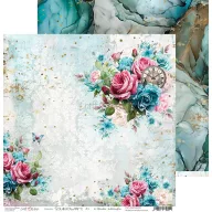  Craft O'Clock Scrapbook papírkészlet 12" (30 cm) Soulflowers Paper Collection Set (6 ív)