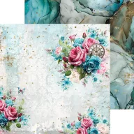   Craft O'Clock Scrapbook papírkészlet 8" (20 cm) Soulflowers Mix Paper Set (24 ív)