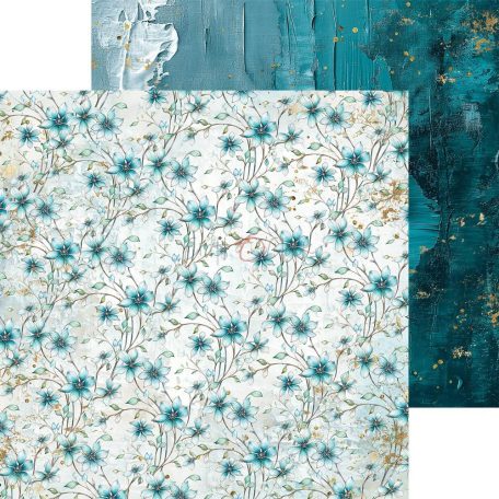 Craft O'Clock Scrapbook papírkészlet 8" (20 cm) Soulflowers Mix Paper Set (24 ív)