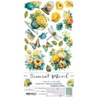 Craft O'Clock Kivágóív Sunset Mood Mix Extras to Cut Set (18 ív)