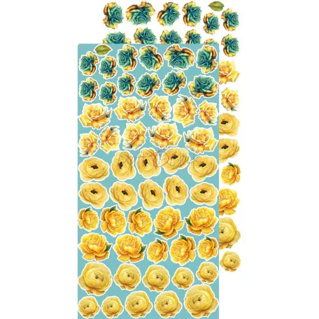 Craft O'Clock Kivágóív Sunset Mood Mix Extras to Cut Set (18 ív)