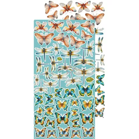 Craft O'Clock Kivágóív Sunset Mood Mix Extras to Cut Set (18 ív)