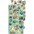 Craft O'Clock Kivágóív Sunset Mood Mix Extras to Cut Set (18 ív)