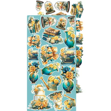 Craft O'Clock Kivágóív Sunset Mood Mix Extras to Cut Set (18 ív)