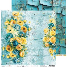   Craft O'Clock Scrapbook papírkészlet 12" (30 cm) Sunset Mood Paper Collection Set (6 ív)
