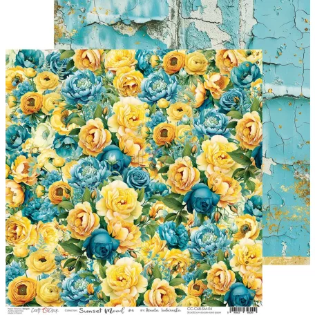 Craft O'Clock Scrapbook papírkészlet 12" (30 cm) Sunset Mood Paper Collection Set (6 ív)