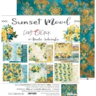 Craft O'Clock Scrapbook papírkészlet 12" (30 cm) Sunset Mood Paper Collection Set (6 ív)