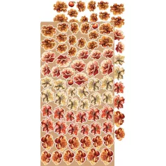   Craft O'Clock Kivágóív Autumnaria Flowers & More Extras to Cut Set (18 ív)