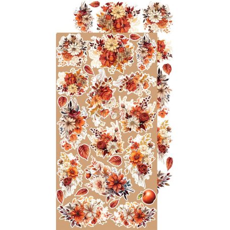 Craft O'Clock Kivágóív Autumnaria Flowers & More Extras to Cut Set (18 ív)