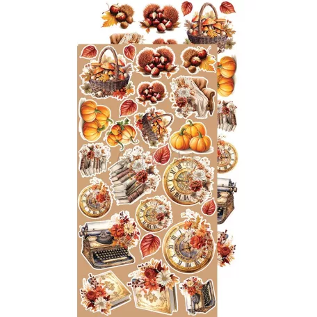 Craft O'Clock Kivágóív Autumnaria Mix Extras to Cut Set (18 ív)