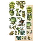 Alchemy of Art Kivágóív 6"x12" (15cm x 30 cm) - Tales of Moss and Fern -  - Extras to Cut Set (1 csomag)