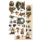 Alchemy of Art Kivágóív 6"x12" (15cm x 30 cm) - Tales of Moss and Fern -  - Extras to Cut Set (1 csomag)