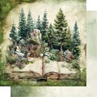 Alchemy of Art Papírkészlet 12" (30 cm) - Tales of Moss and Fern - Paper Collection Set (6 lap)