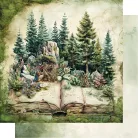 Alchemy of Art Papírkészlet 8" (20 cm) - Tales of Moss and Fern - Paper Collection Set (12 lap)