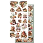 Alchemy of Art Kivágóív 6"x12" (15cm x 30 cm) - Ho Ho Ho -  - Extras to Cut Set (1 csomag)