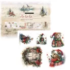 Alchemy of Art Papírkészlet 8" (20 cm) - Ho Ho Ho - Paper Collection Set (12 lap)
