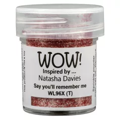   WOW! Domborítópor 15ml Say you'll remember me Embossing Powder (1 db)