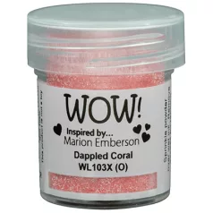   WOW! Domborítópor 15ml Dappled Coral Embossing Powder (1 db)