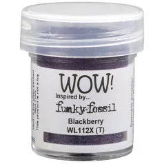 WOW! Domborítópor 15ml Blackberry Embossing Powder (1 db)