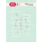 Craft & You Vágósablon Decorative Hanging Strips 2 Cutting Dies (1 csomag)