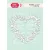 Craft & You Vágósablon Flowerheart Frame Cutting Dies (1 csomag)