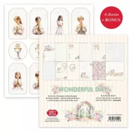   Craft & You Scrapbook papírkészlet 12" (30 cm) Wonderful Day Paper Set (1 csomag)