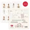 Craft & You Scrapbook papírkészlet 12" (30 cm) Wonderful Day Paper Set (1 csomag)
