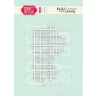 Craft & You Vágósablon Checkered Backround Cutting Dies (1 csomag)