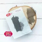 Craft & You Vágósablon Checkered Backround Cutting Dies (1 csomag)