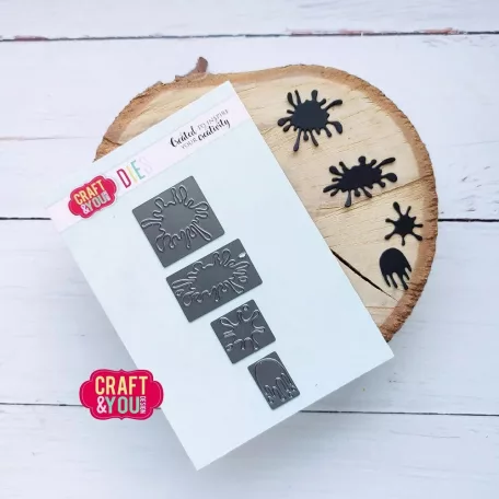 Craft & You Vágósablon Blots Set Cutting Dies (1 csomag)