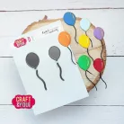 Craft & You Vágósablon Balloons Cutting Dies (1 csomag)